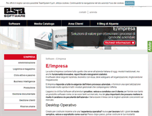 Tablet Screenshot of eimpresa.esasoftware.com